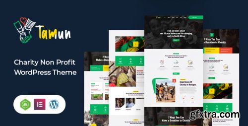 Themeforest - Tamun - Fundraising WordPress Theme 32889628 v1.7 - Nulled