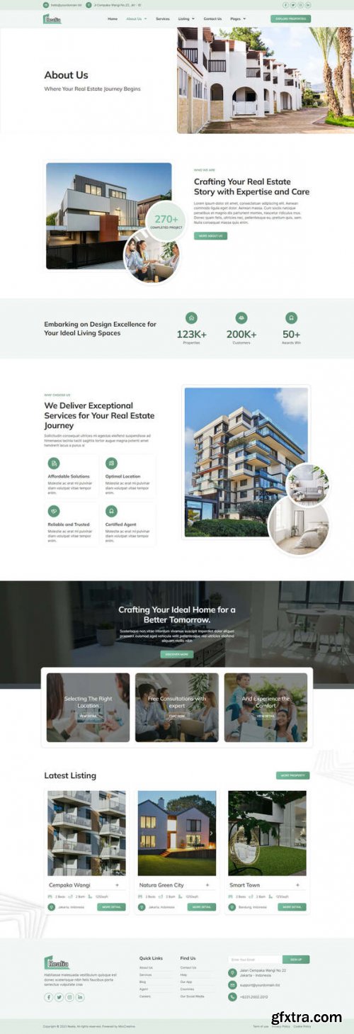 Themeforest - Realea - Real Estate &amp; Property Elementor Pro Template Kit 51499233 v1.0.0 - Nulled