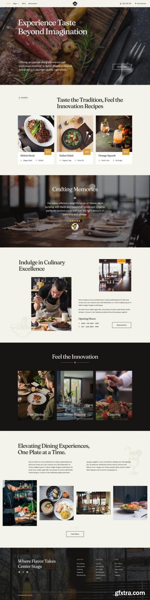 Themeforest - Bistro - Restaurant &amp; Catering Services Elementor Template Kit 51469510 v1.0.0 - Nulled