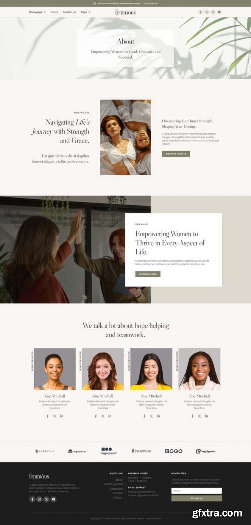 Themeforest - Femmous - Modern Feminine Blog Elementor Template Kit 51465156 v1.0.0 - Nulled