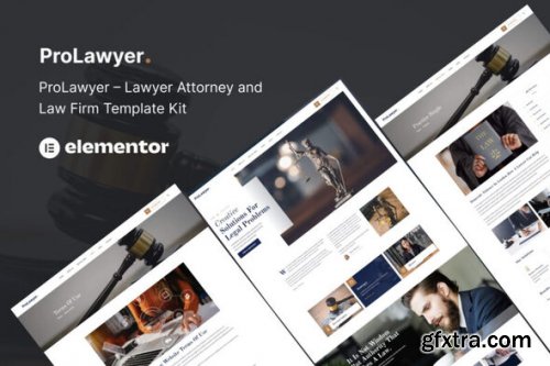 Themeforest - Prolawyer  - Lawyer and Law Firm Elementor Kit 51092797 v1.0.0 - Nulled