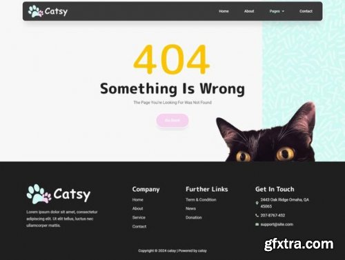 Themeforest - Catsy - Cat Rescue &amp; Shelter Elementor Template Kit 51417203 v1.0.0 - Nulled