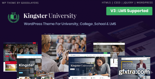 Themeforest - Kingster - Education, School WordPress 22473937 v3.2.2 - Nulled