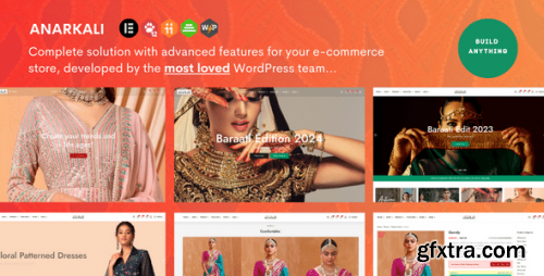 Themeforest - Anarkali -  Fashion Shop Ecommerce Elementor Theme 49743484 v1.0.2 - Nulled