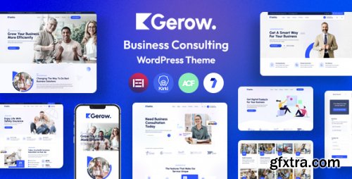 Themeforest - Gerow - Business Consulting WordPress Theme 47252925 v1.2 - Nulled