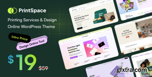 Themeforest - PrintSpace - Printing Services &amp; Design Online WooCommerce WordPress theme 49176208 v1.1.4 - Nulled