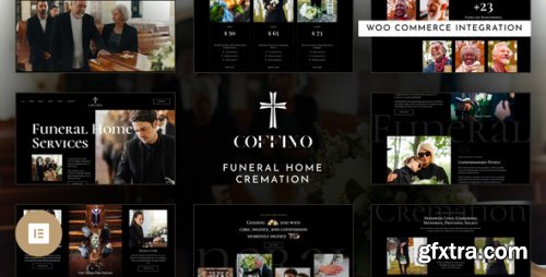 Themeforest - Coffino - Funeral Home Services &amp; Cremation Elementor Pro Template Kit 51707571 v1.0.0 - Nulled