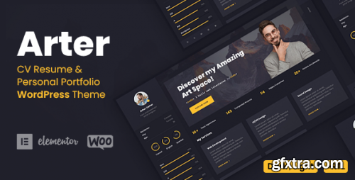 Themeforest - Arter - Resume WordPress Theme 28719764 v1.8.3 - Nulled