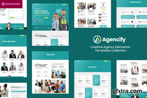 Themeforest - Agencify - Creative Agency Elementor Pro Template Kit 51934799 v1.0.0 - Nulled