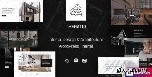 Themeforest - Theratio - Architecture &amp; Interior Design Elementor WordPress Theme 27004841 v1.3.1 - Nulled