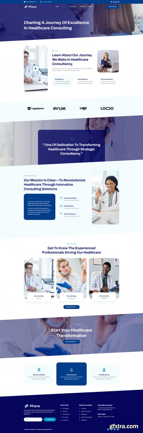 Themeforest - Sphere - Healthcare Consulting Elementor Template Kit 51271404 v1.0.0 - Nulled