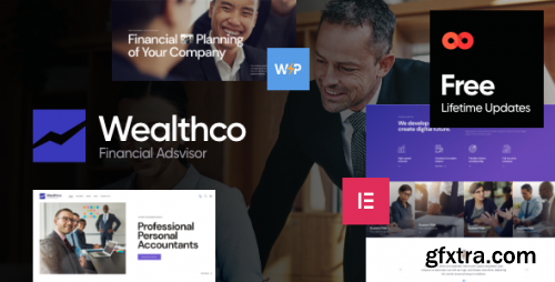 Themeforest - WealthCo | Business &amp; Financial Consulting WordPress Theme 21978047 v2.12.0 - Nulled