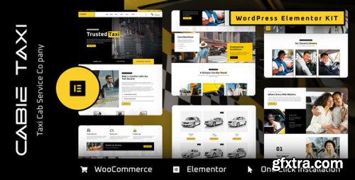 Themeforest - Cabie - Taxi Booking Service Elementor Pro Template Kit 51144192 v1.0.0 - Nulled