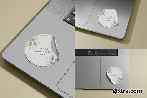 Sticker Mockup Collections 11xPSD-GFXTRA.COM