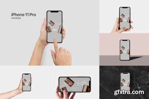 iPhone Mockup Collections #2 12xPSD