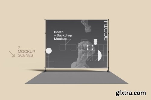 LED Backdrop Screen Mockup Collections 14xPSD-GFXTRA.COM