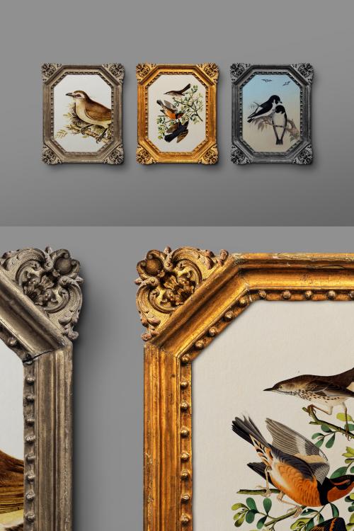 Frame Mockup 15 X 20 Old Antique