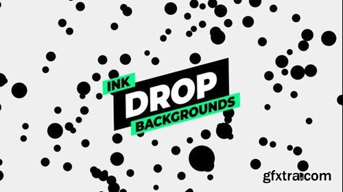 Videohive Ink Drop Backgrounds 52002489