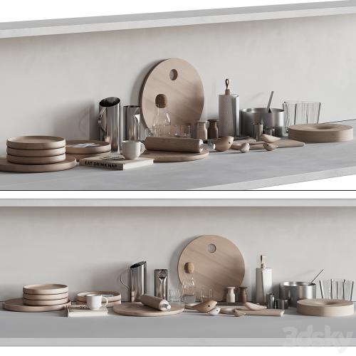 067 Kitchen Decor Set Accessories 02