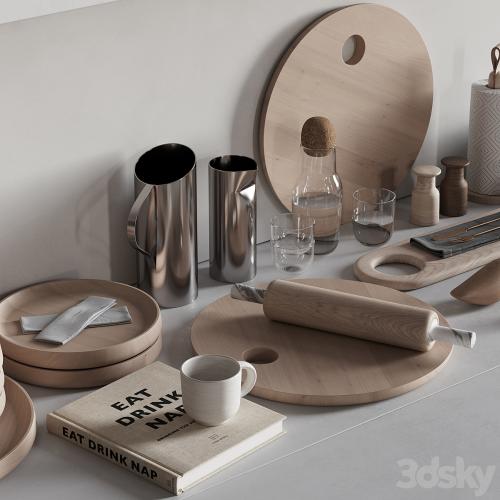 067 Kitchen Decor Set Accessories 02