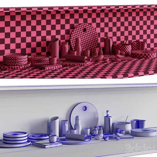 067 Kitchen Decor Set Accessories 02