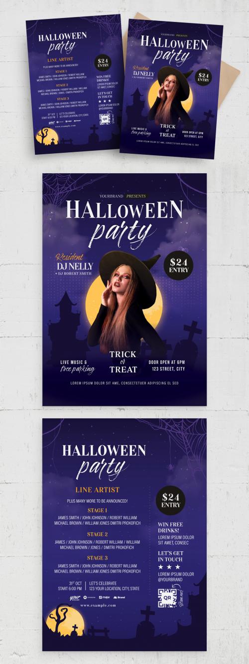 Halloween Party Flyer