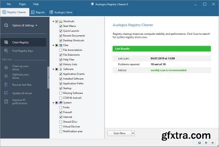 Auslogics Registry Cleaner Professional 10.0.0.6 Multilingual