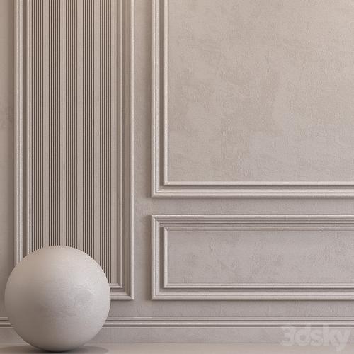 Decorative plaster with molding 42