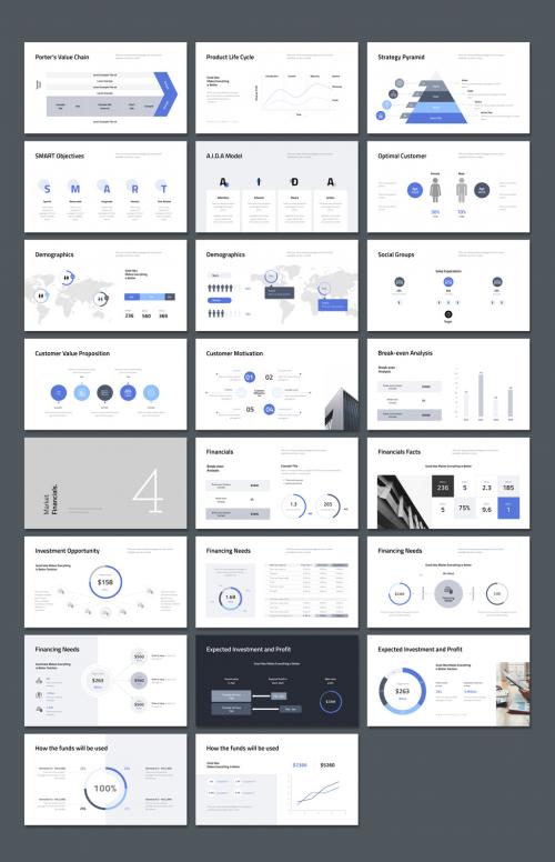 Marketing Plan Presentation Layout