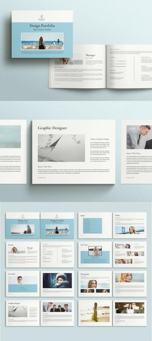 Design Portfolio Landscape Layout