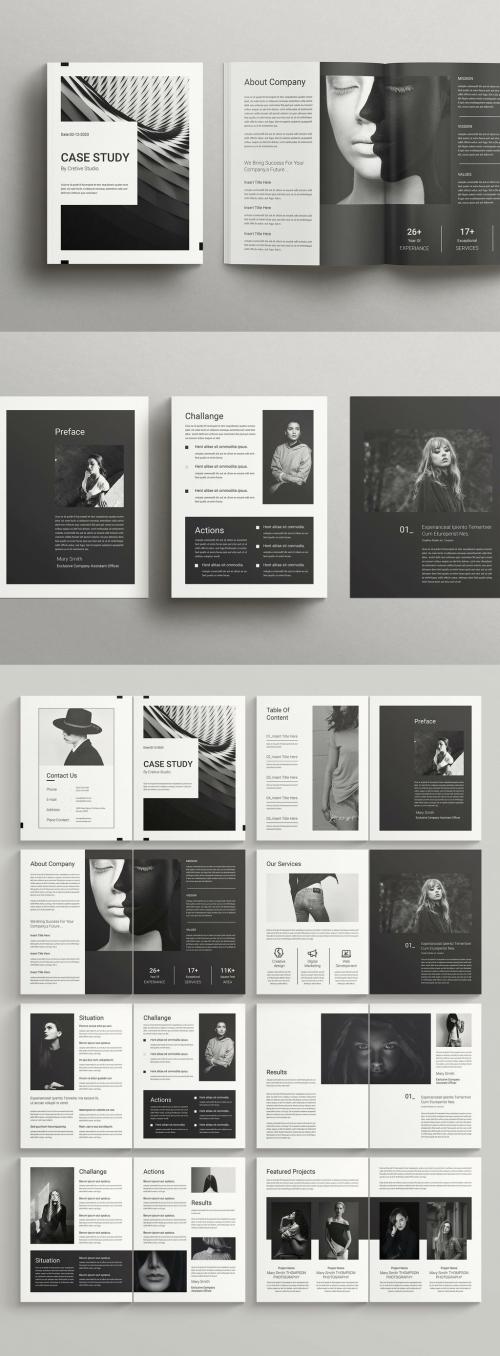 Case Study Brochure Layout