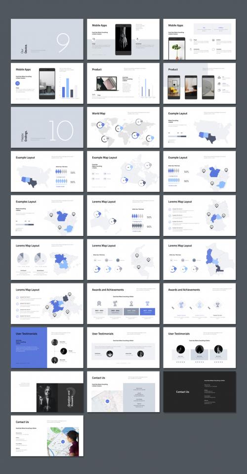 Marketing Plan Presentation Layout