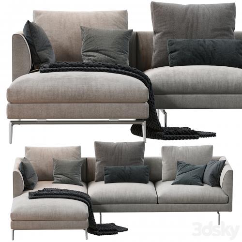 1333 Flamingo Zanotta Sofa