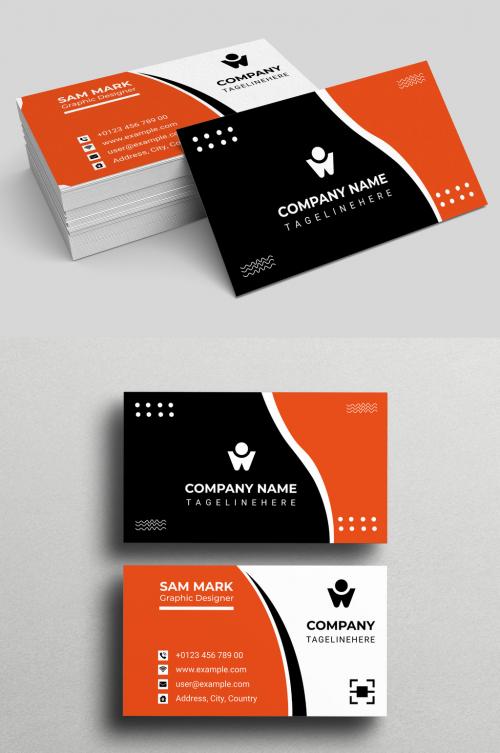 Simple Business Card Layout