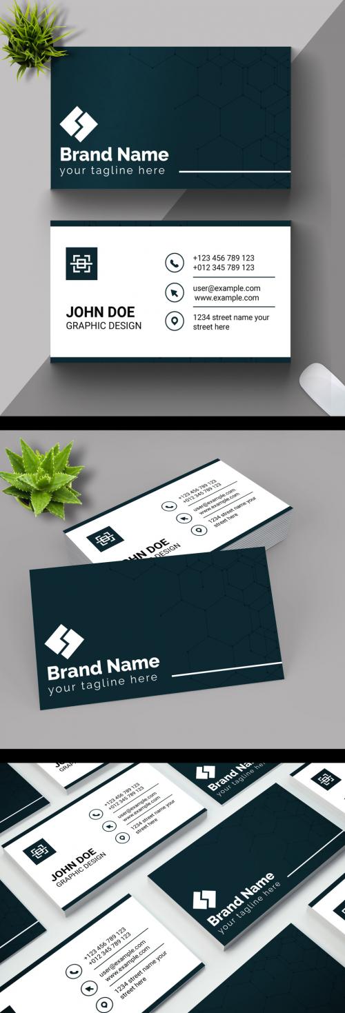 Simple Business Card Layout