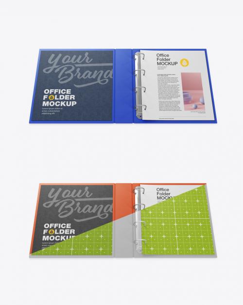 Open Folder Mockup