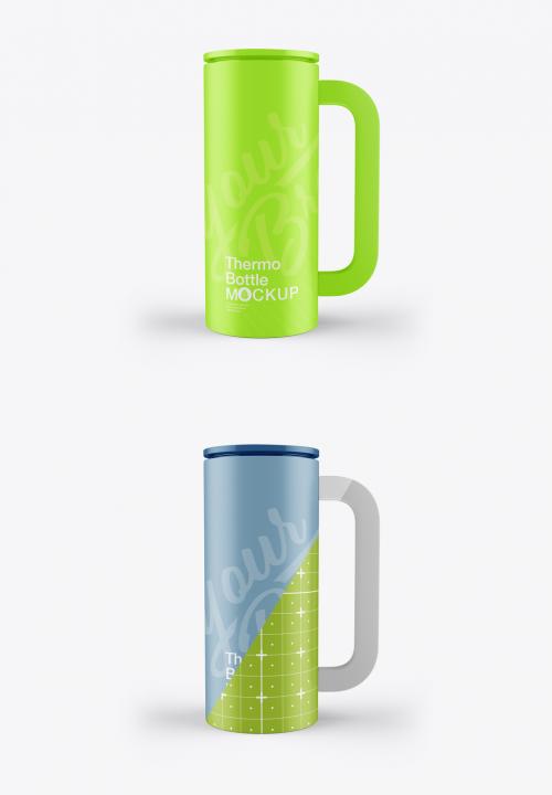 Stainless Steel Travel Cup Mockup