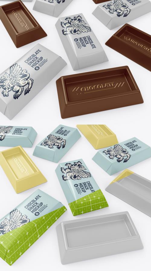 Small Chocolates Mockup