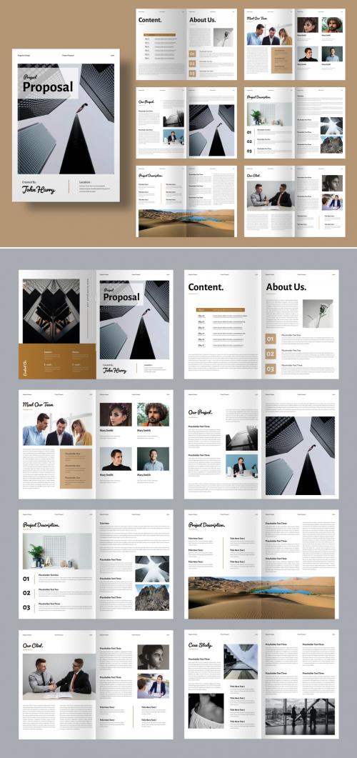 Proposal Brochure Layout