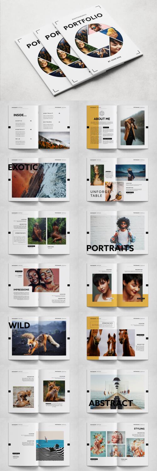 Photography Portfolio Layout