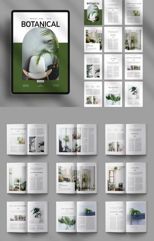 Botanic Magazine Layout