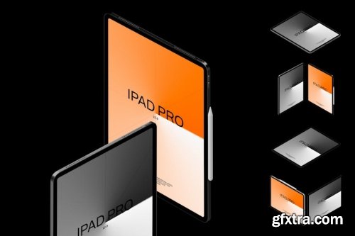 iPad Mockup Collections 14xPSD-GFXTRA.COM