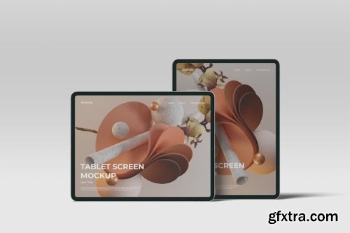 iPad Mockup Collections 14xPSD-GFXTRA.COM