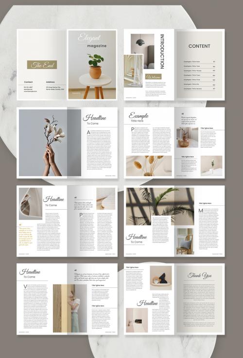 Creative Magazine Layout