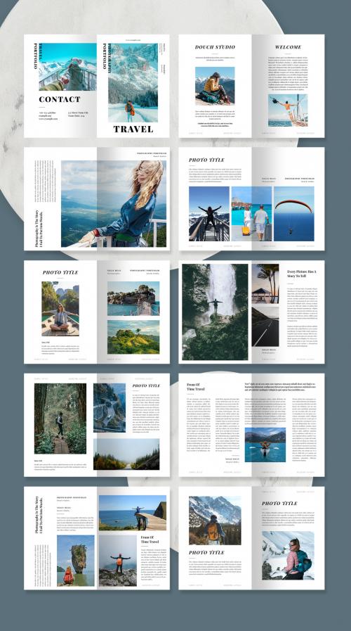 Travel Portfolio Layout