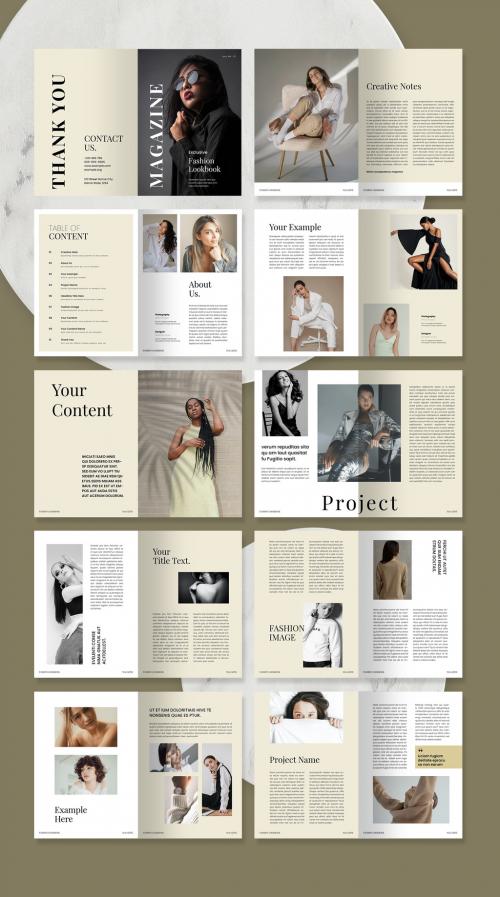 Modern Magazine Layout