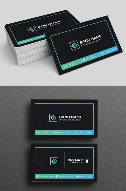 Creative Business Card Layout