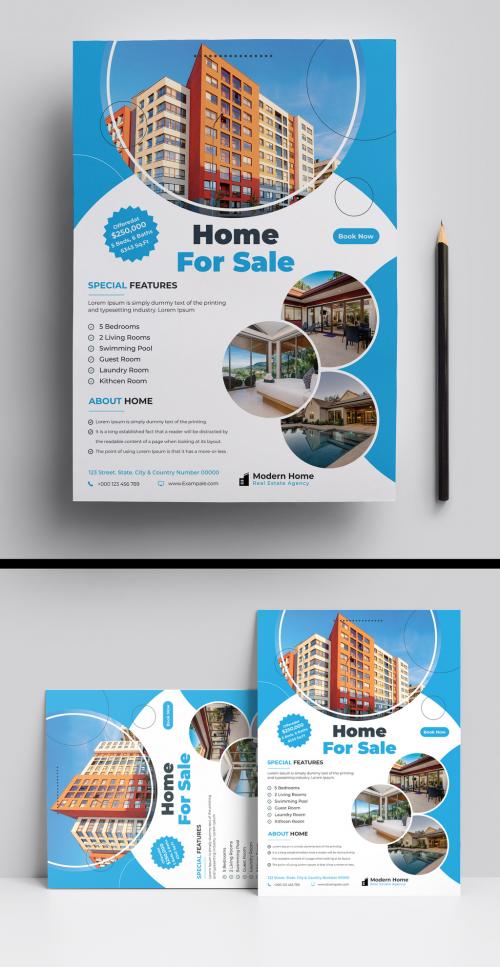 Real Estate Property Flyer Layout