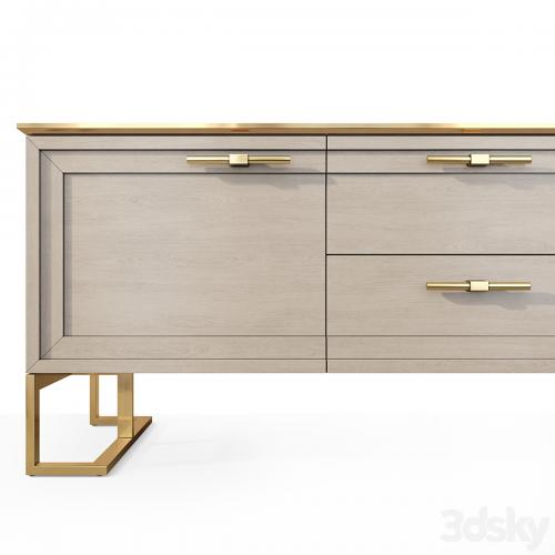 Chest of drawers and bedside table Palmari Dana