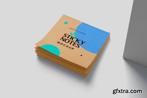 Sticky Notes Mockup Collections 10xPSD